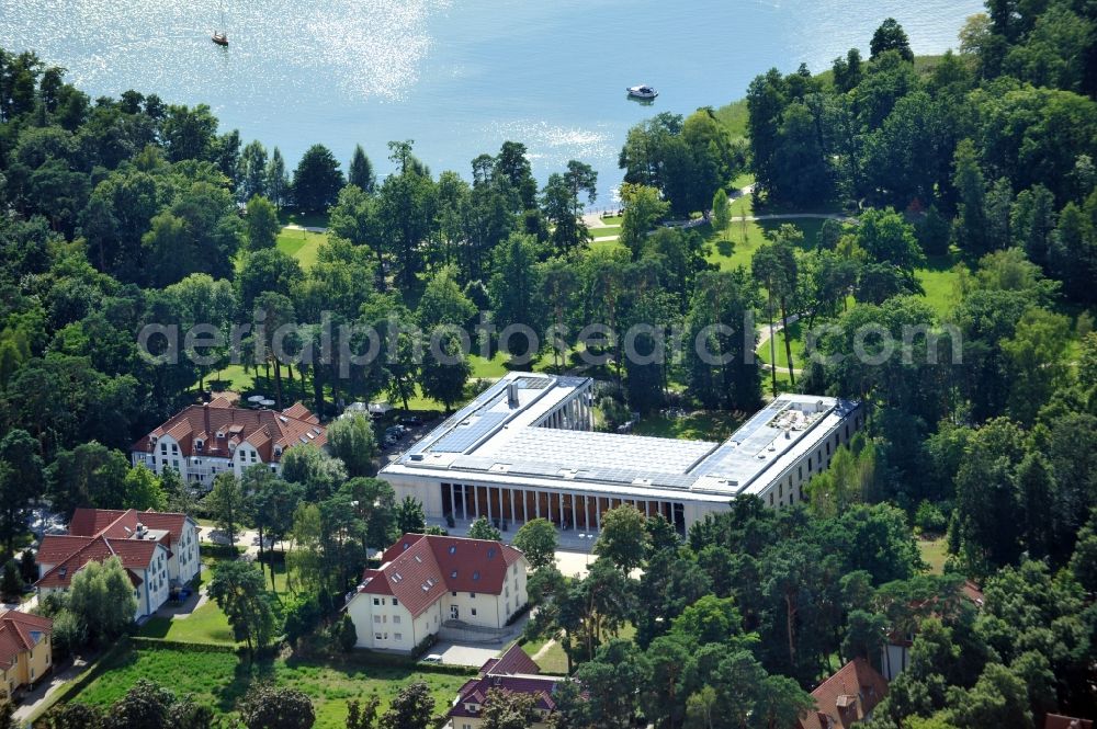 Aerial image Bad Saarow - View of SaarowTherme in Bad Saarow in Brandenburg