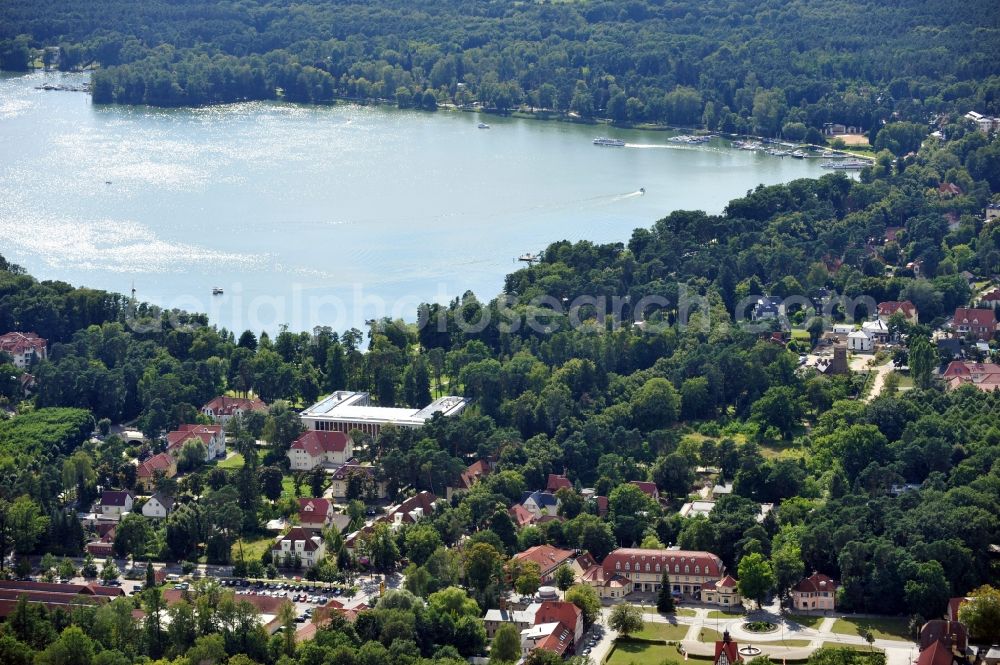 Aerial photograph Bad Saarow - View of SaarowTherme in Bad Saarow in Brandenburg