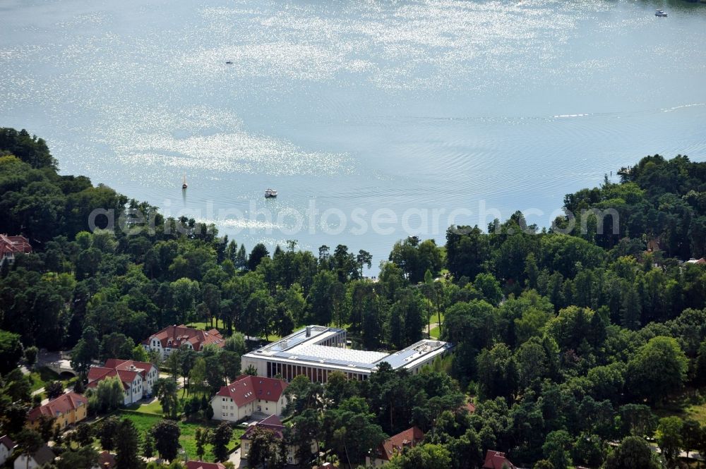 Bad Saarow from above - View of SaarowTherme in Bad Saarow in Brandenburg