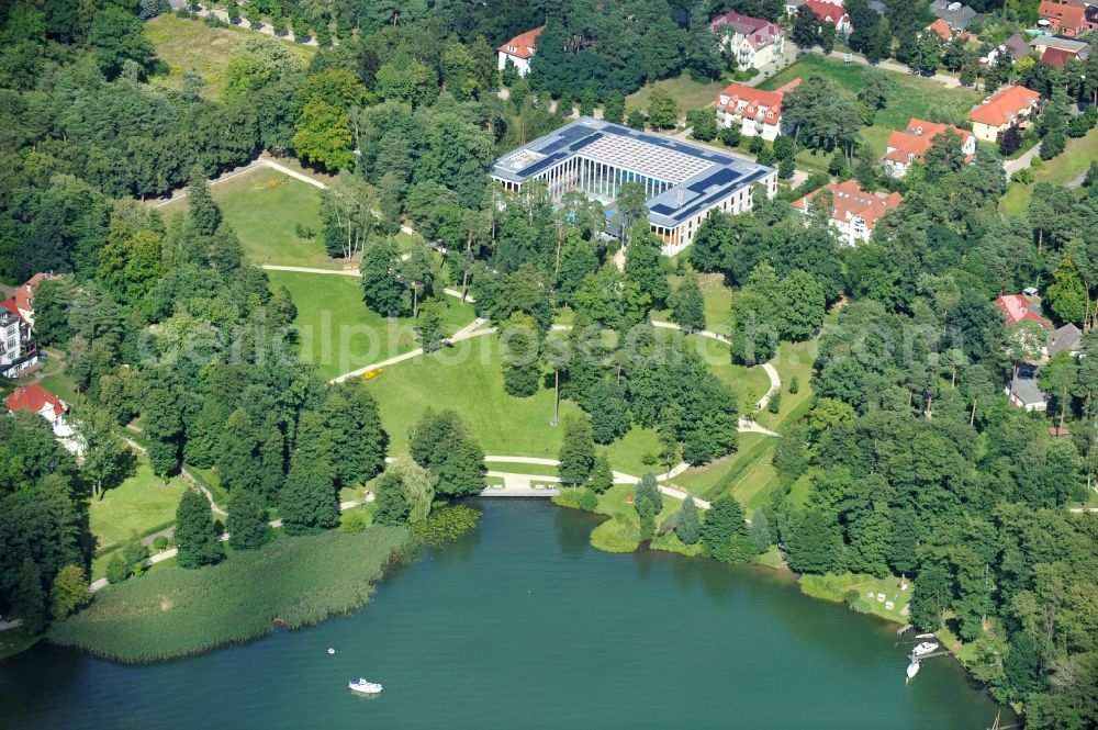 Aerial photograph Bad Saarow - View of SaarowTherme in Bad Saarow in Brandenburg