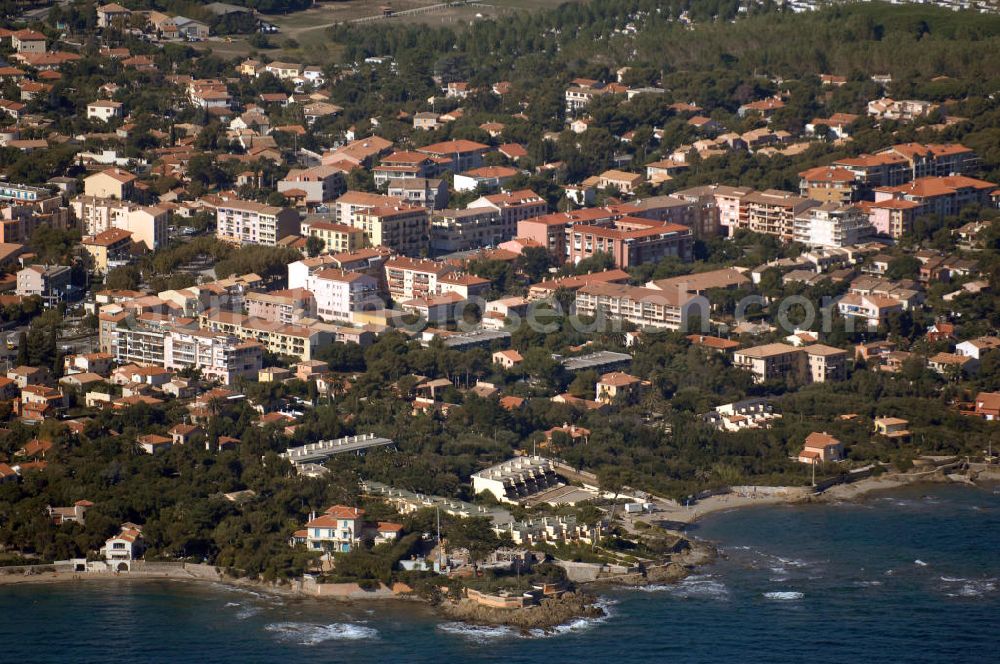 Saint-Aygulf from above - Blick auf Saint-Aygulf an der Cote d' Azur in Frankreich.