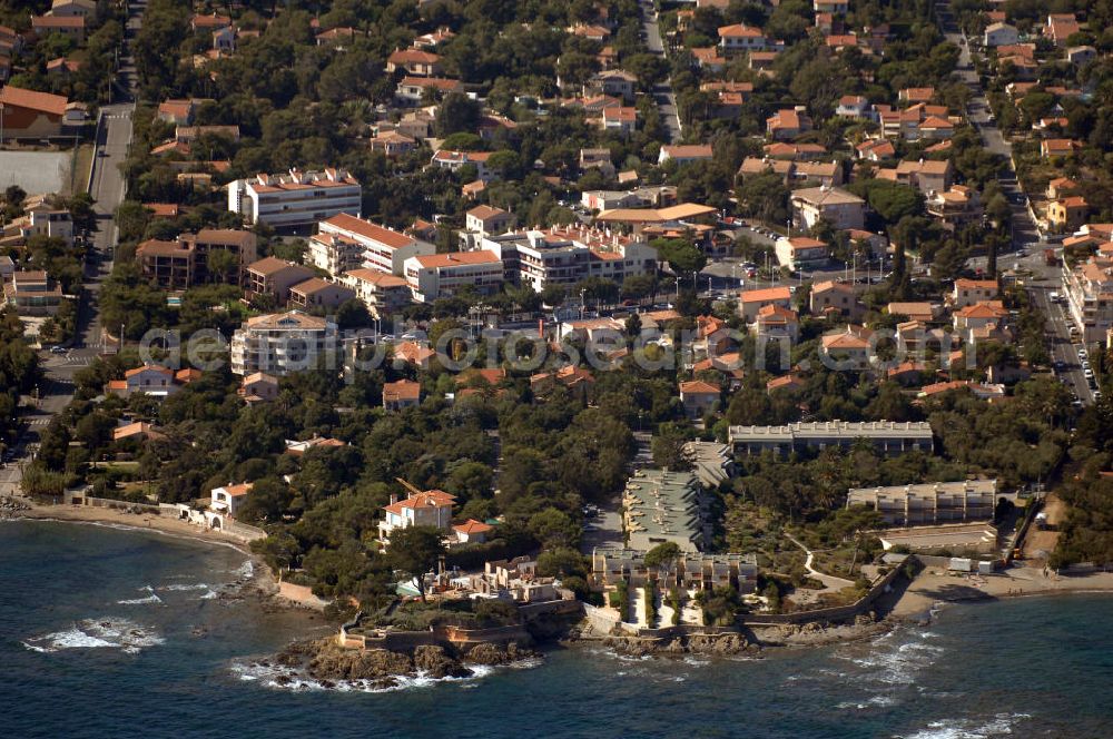 Aerial image Saint-Aygulf - Blick auf Saint-Aygulf an der Cote d' Azur in Frankreich.