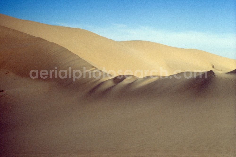 Aerial photograph El Oued - Dunes near by El Oued in Algeria