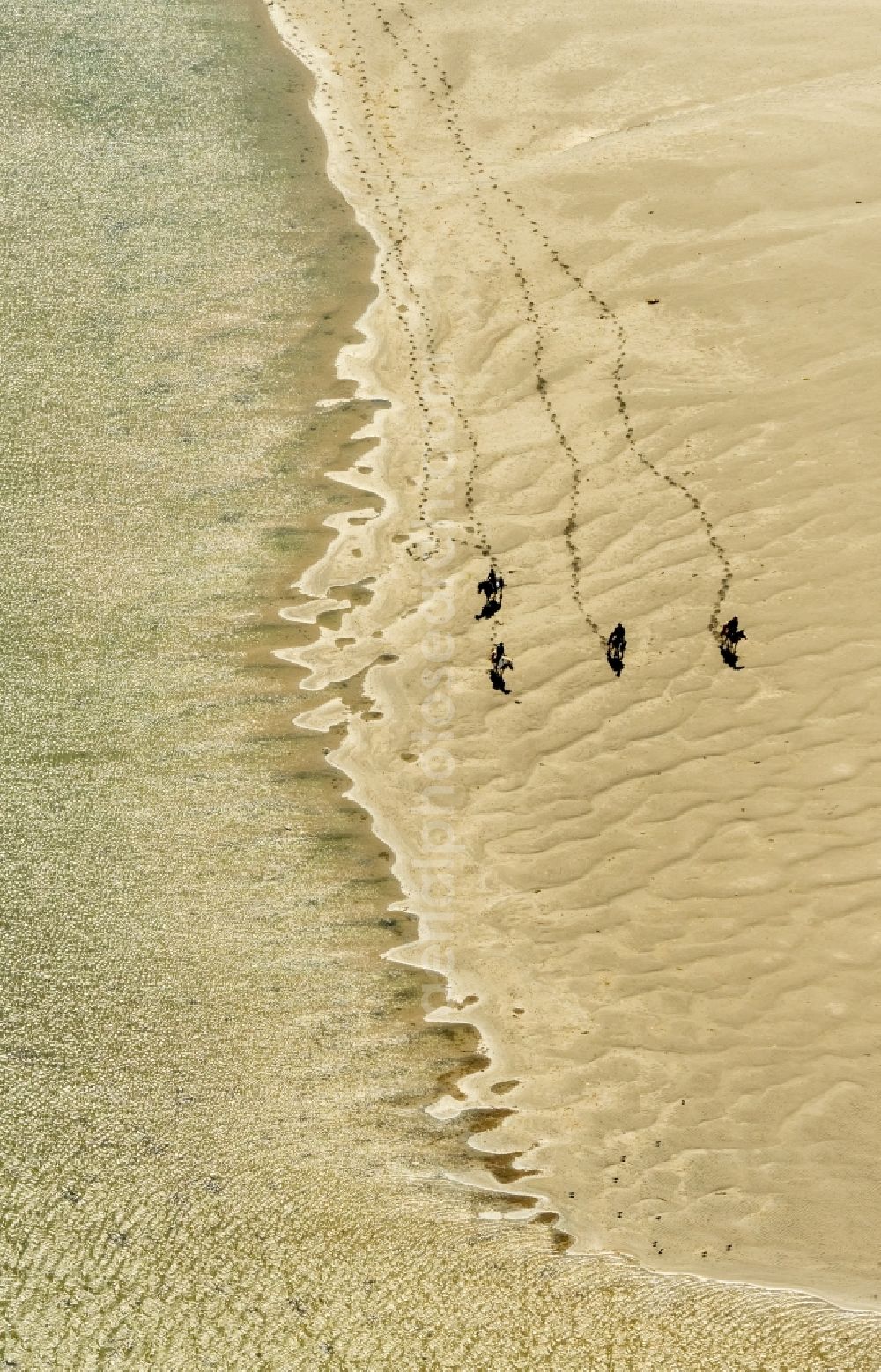 Aerial photograph Barna - Beach landscape on the North Atlantic Ocean in Barna in Galway, Ireland