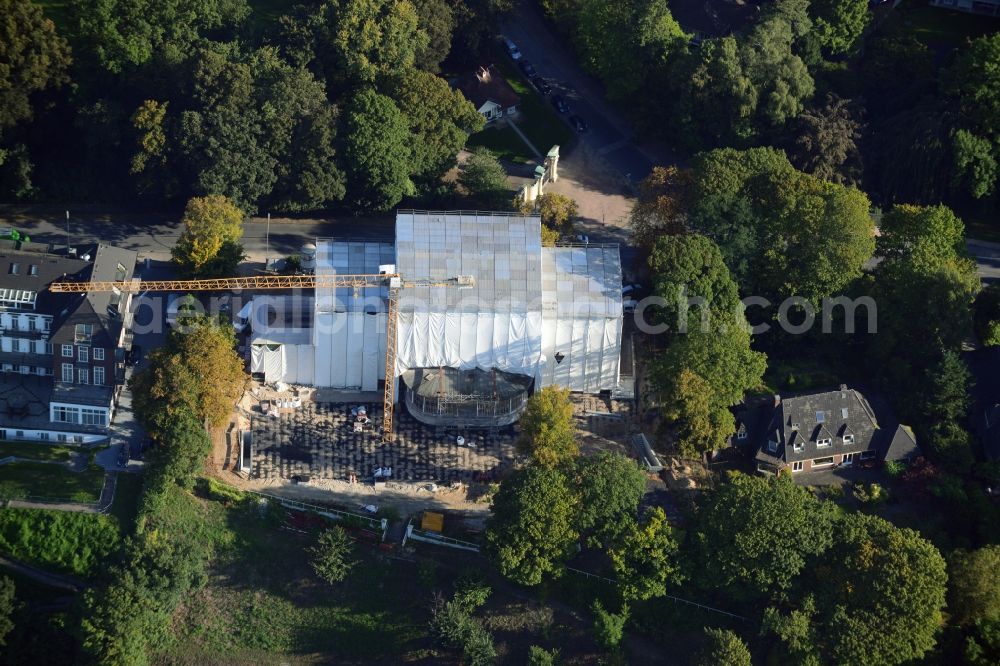 Hamburg from the bird's eye view: Rehabilitation of the Villa of the Department of Shipping and Marine History at the Elbchausee in Hamburg