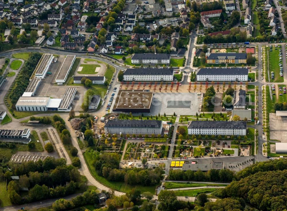 Aerial image Hemer - View of the Sauerlandpark Hemer in the state North Rhine-Westphalia