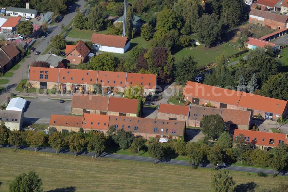 Aerial photograph Kremmen - Sheds - quarters of the small town of Kremmen in the state of Brandenburg Kremmen