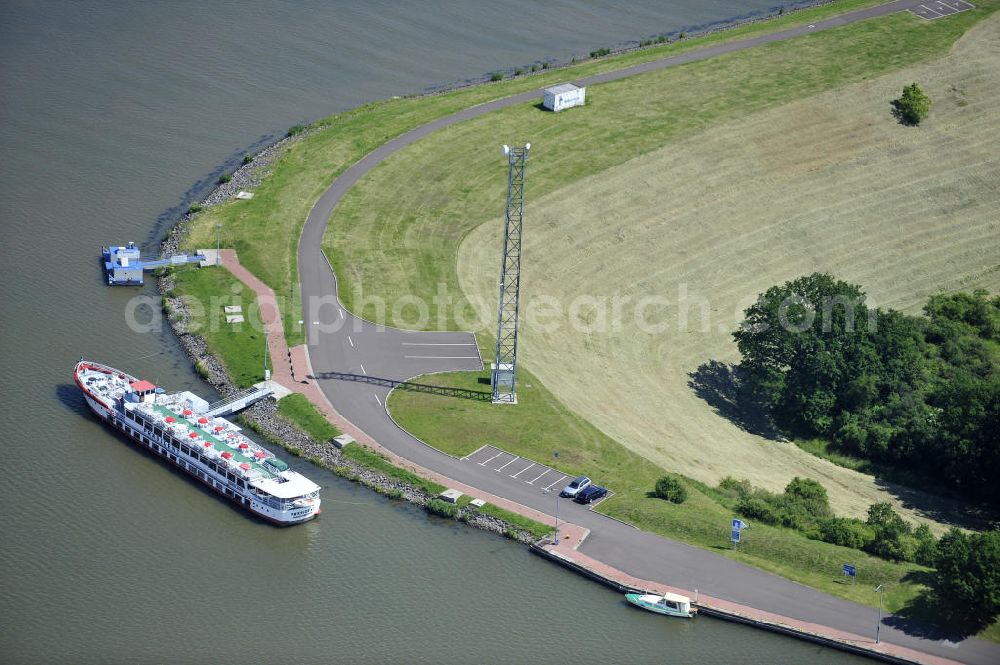 Rothensee from above - Blick die Schleusen bei Rothensee am Elbe-Havel-Kanal / Mittellandkanal. View of the locks at Rothensee Elbe-Havel Canal / Mittelland Canal.