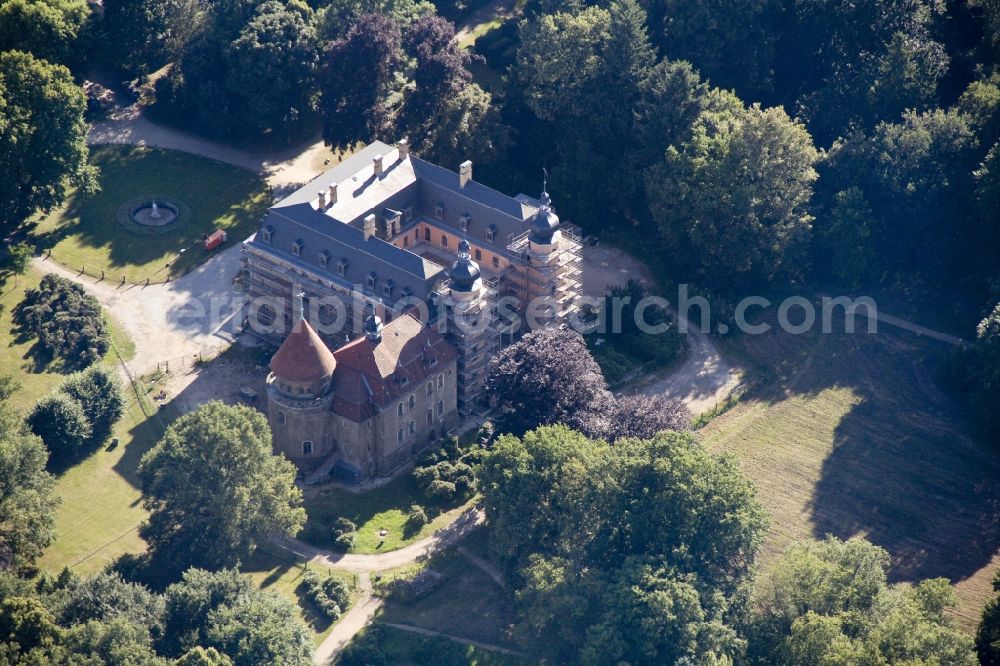 Aerial photograph Altdöbern - Altdöbern castle in Brandenburg