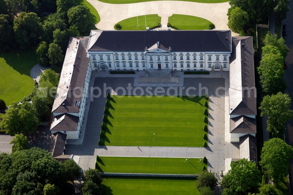 Berlin from above - Castle Bellvue Berlin Tiergarten