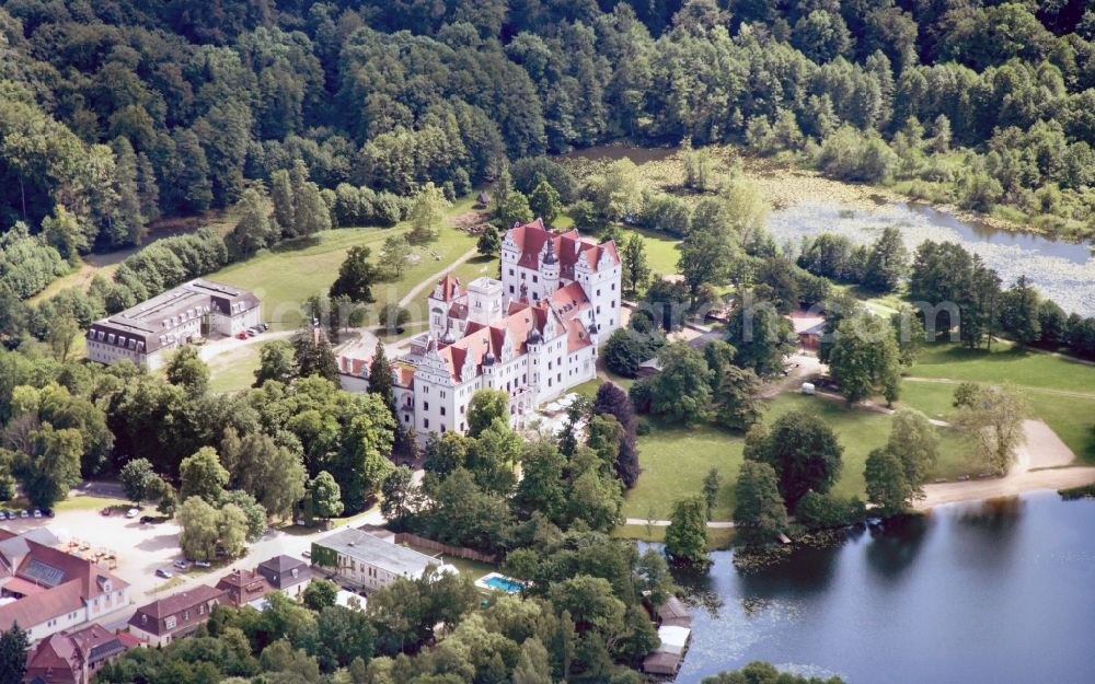 Boitzenburg from the bird's eye view: Boitzenburg castle in Brandenburg