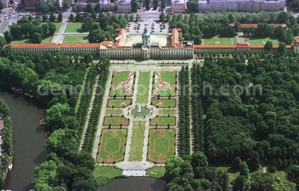 Aerial image Berlin - Charlottenburg - Schloß Charlottenburg