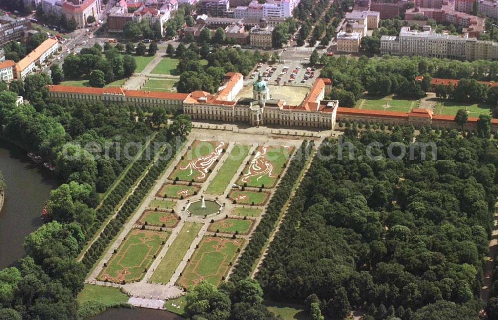 Aerial photograph Berlin - Charlottenburg - Schloß Charlottenburg