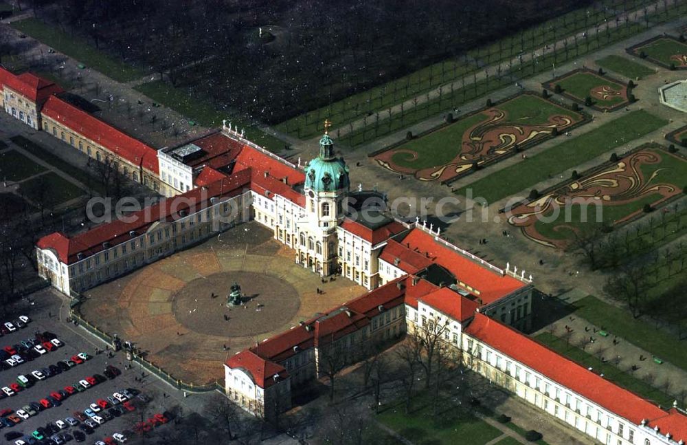 Aerial image Berlin - Charlottenburg - Schloß Charlottenburg in Berlin