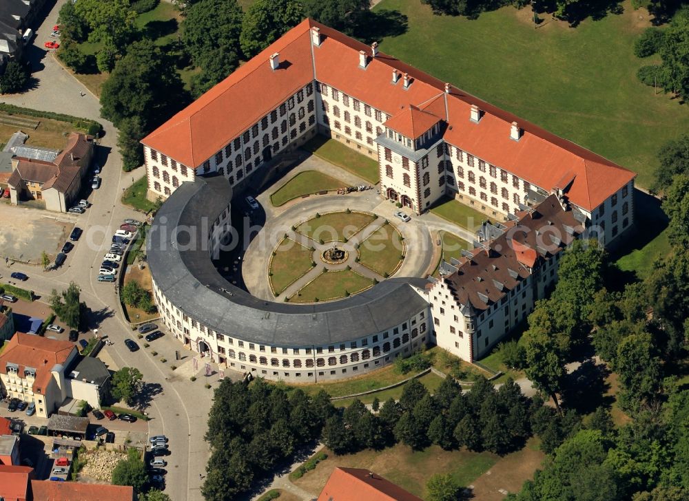 Aerial photograph Meiningen - Elizabeth Castle in Meiningen in Thuringia