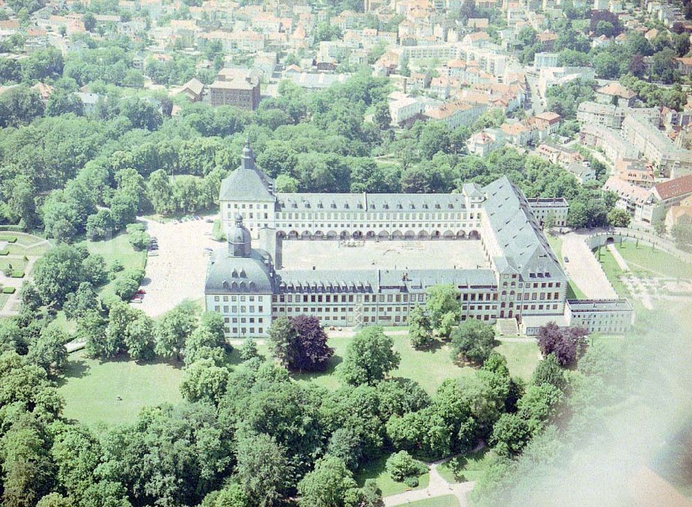 Aerial image Gotha - Schloß Gotha.