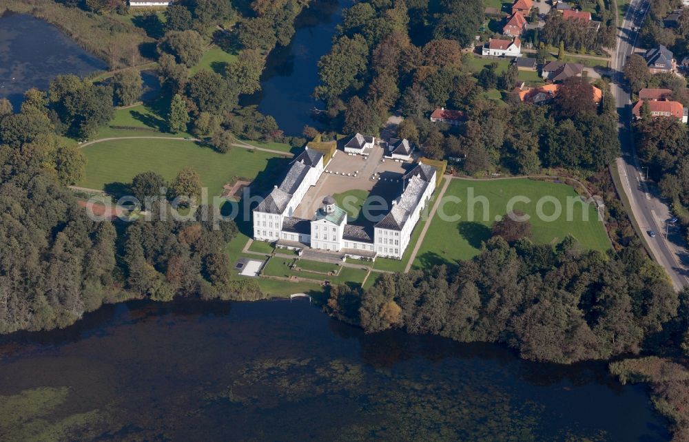 Aerial image Graasten - Graasten Castle in Denmark