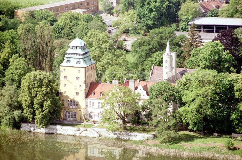 Aerial image Groß Leuthen / Brandenburg - 