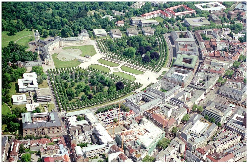 Aerial image Karlsruhe - 27.05.2004 Schloß Karlsruhe