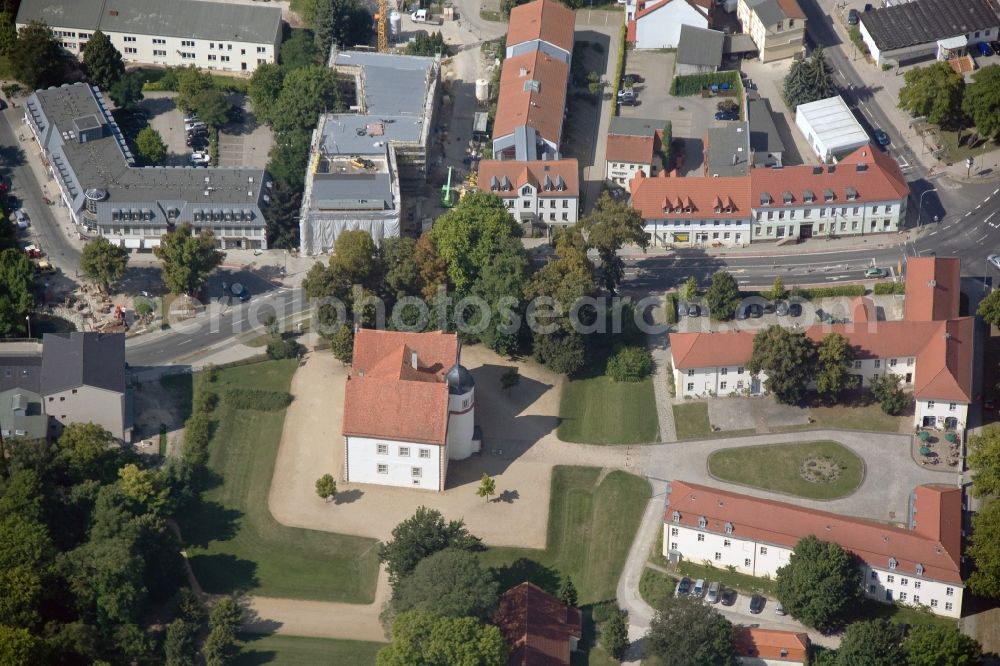 Aerial photograph Königs Wusterhausen - Castle Koenigs Wusterhausen in Brandenburg