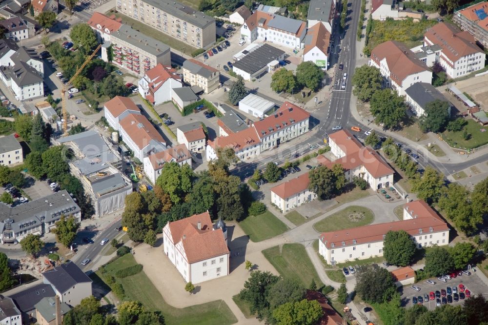 Königs Wusterhausen from above - Castle Koenigs Wusterhausen in Brandenburg