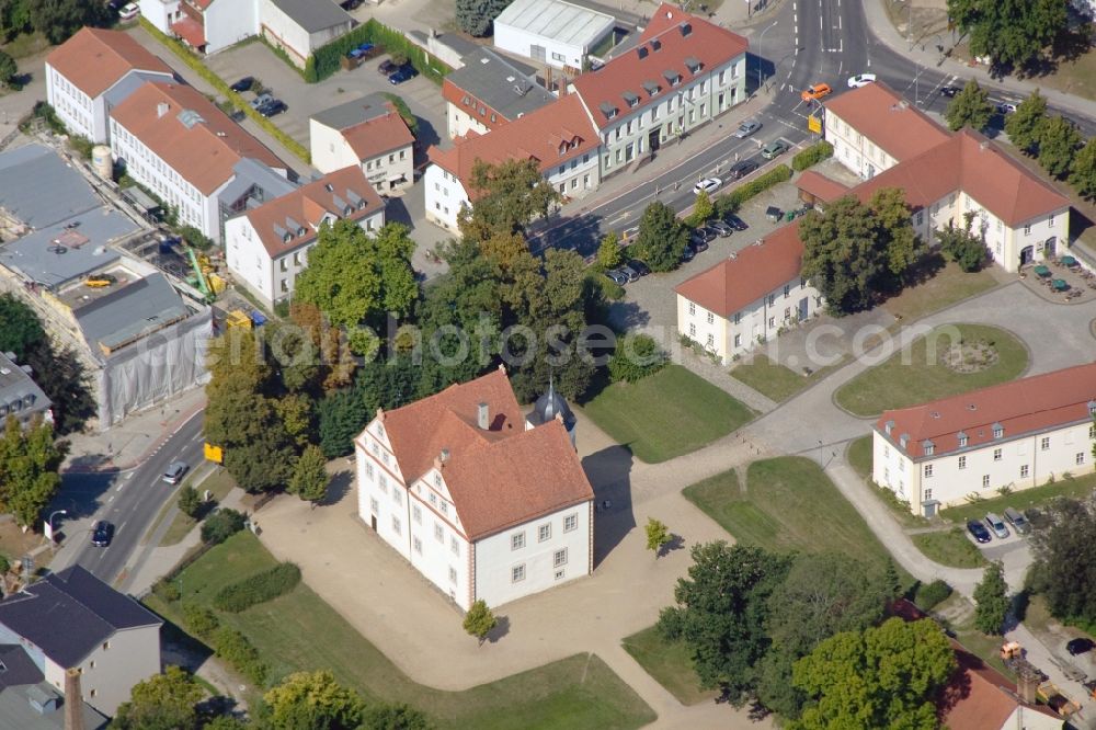 Königs Wusterhausen from the bird's eye view: Castle Koenigs Wusterhausen in Brandenburg