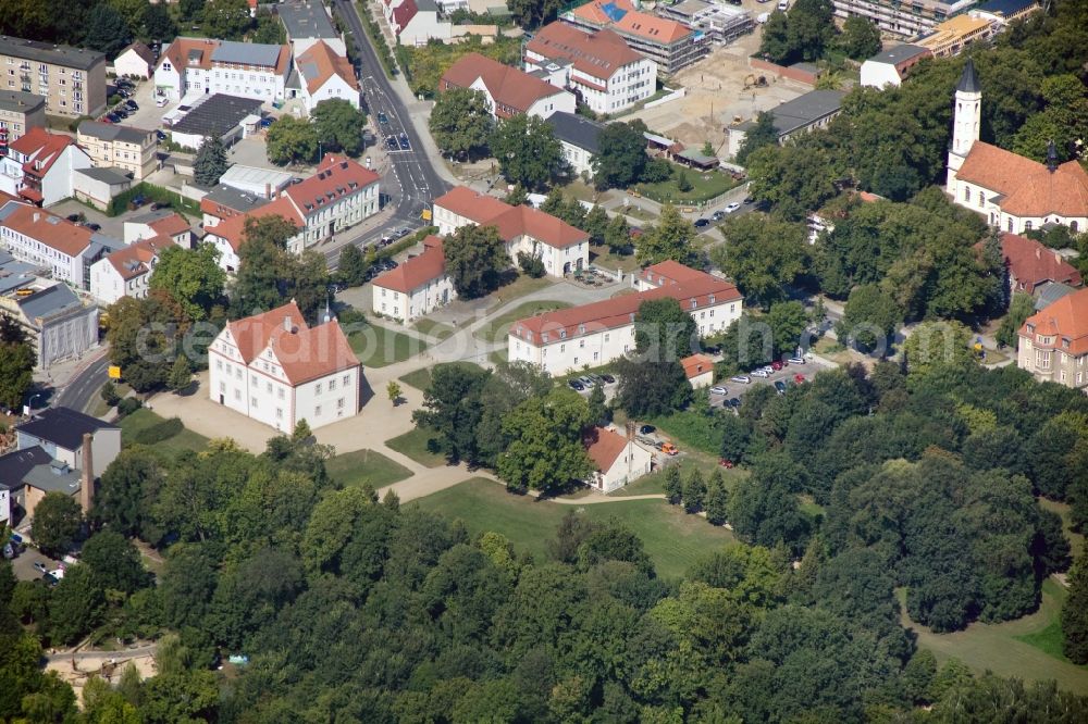 Aerial photograph Königs Wusterhausen - Castle Koenigs Wusterhausen in Brandenburg