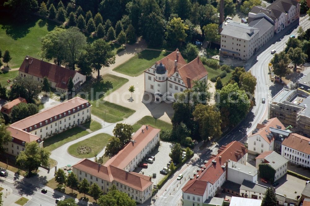 Königs Wusterhausen from above - Castle Koenigs Wusterhausen in Brandenburg