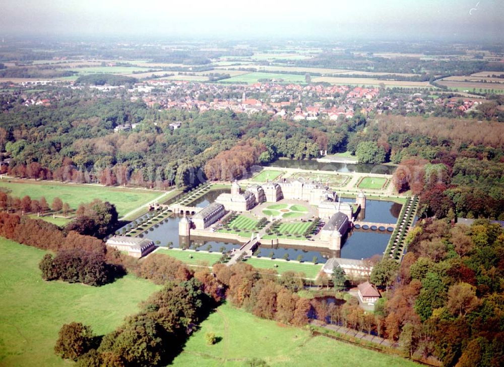 Aerial photograph Nordkirchen NRW - Schloß Nordkirchen in Nordrhein - Westfalen 01.10.02 E-Mail gemeinde@nordkirchen.de