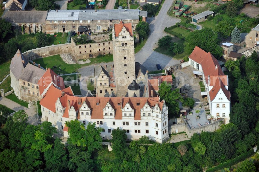 Aerial image PLÖTZKAU - View of the castle Plötzkau in Saxony- Anhalt