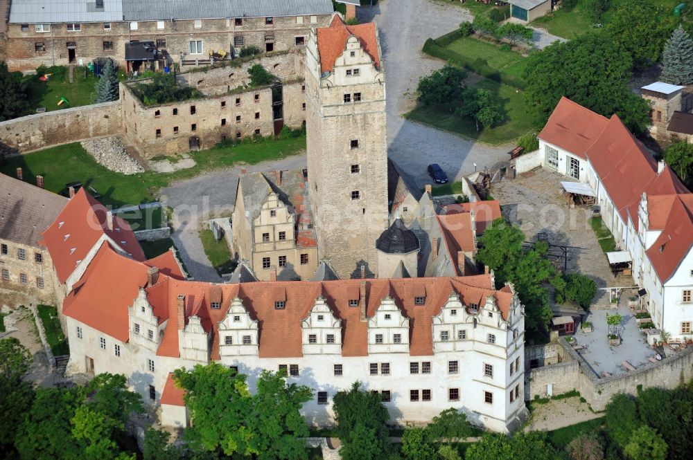 Aerial photograph PLÖTZKAU - View of the castle Plötzkau in Saxony- Anhalt