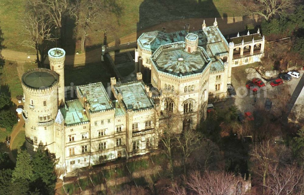 Aerial photograph Potsdam - 12.02.95 Schloss Potsdam Babelsberg