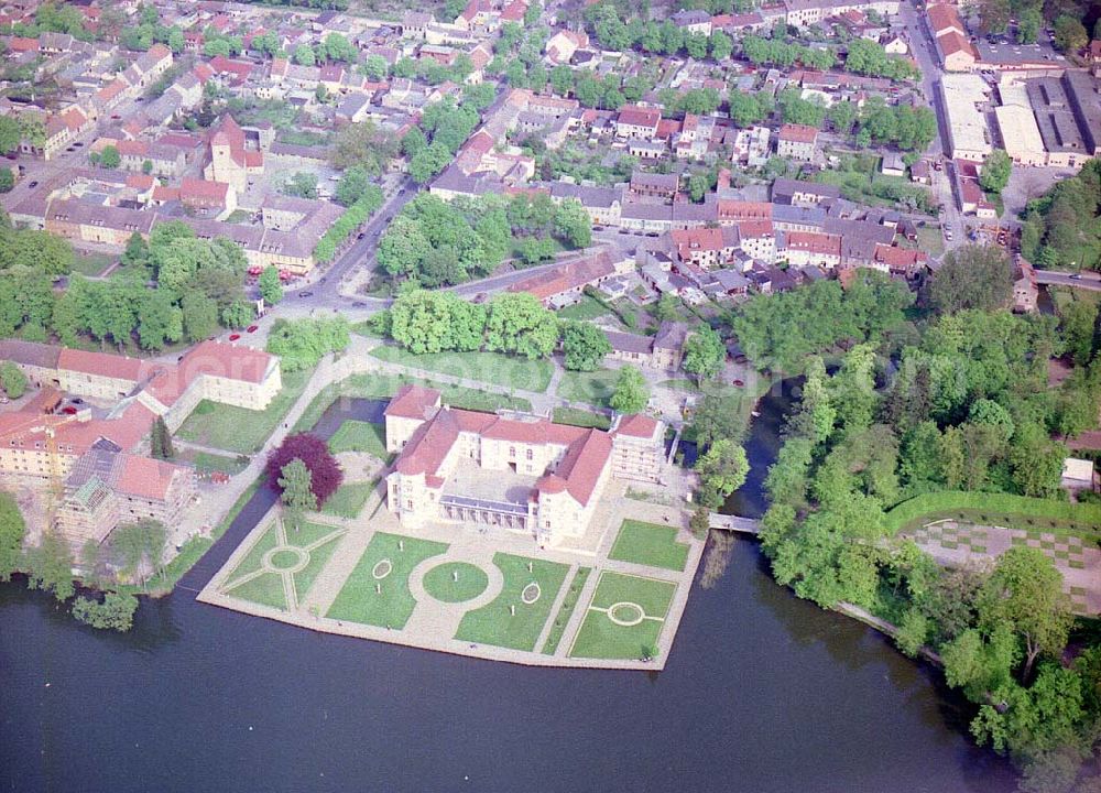 Rheinsberg / BRA from above - Schloß Rheinsberg.