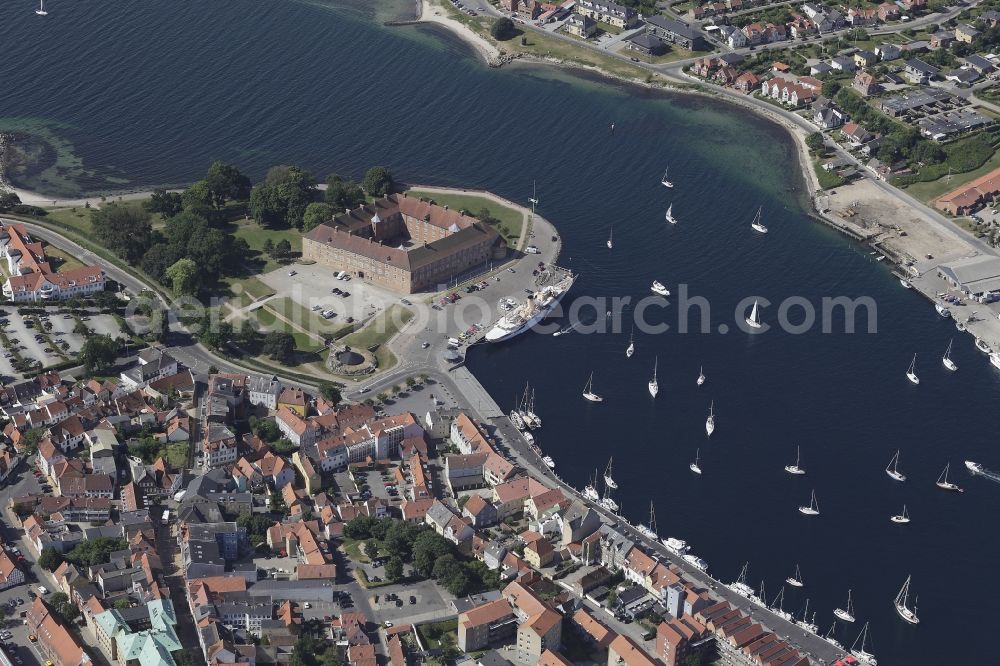 Sonderburg from the bird's eye view: Sonderborg Castle in Denmark