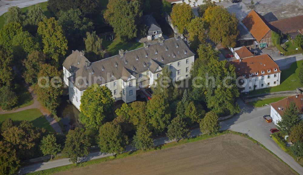 Aerial image Balve - Castle Wocklum Balve in the state of North Rhine-Westphalia