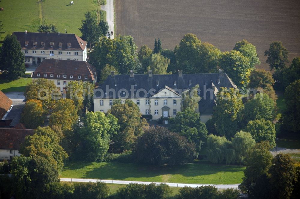 Balve from above - Castle Wocklum Balve in the state of North Rhine-Westphalia