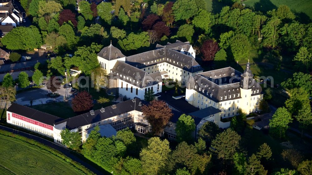 Bornheim from the bird's eye view: Schlosshotel Walberberg in Bornheim in the state North Rhine-Westphalia, Germany