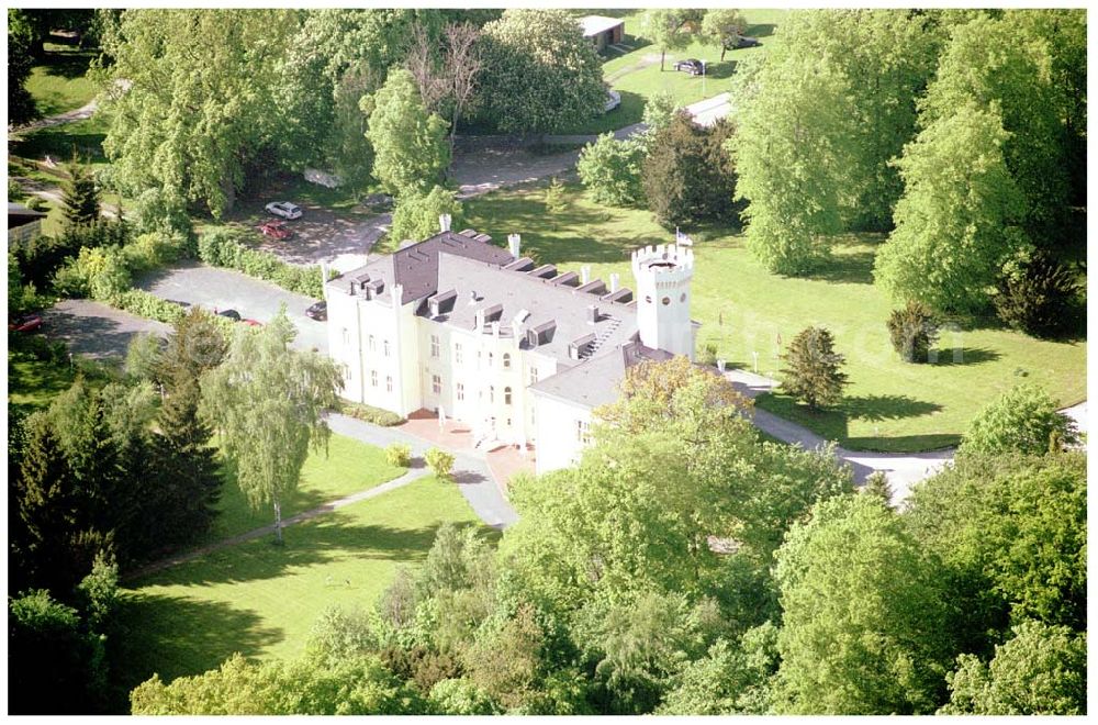 Aerial photograph Hohendorf / MV - 16.05.2004 Hohendorf Schloßpark Hotel Hohendorf, Am Park 7, 18445 Hohendorf Tel: 038323/ 25 00, Fax: 038323/ 2 50 61,e-Mail: Schloss-Hohendorf@m-vp.de