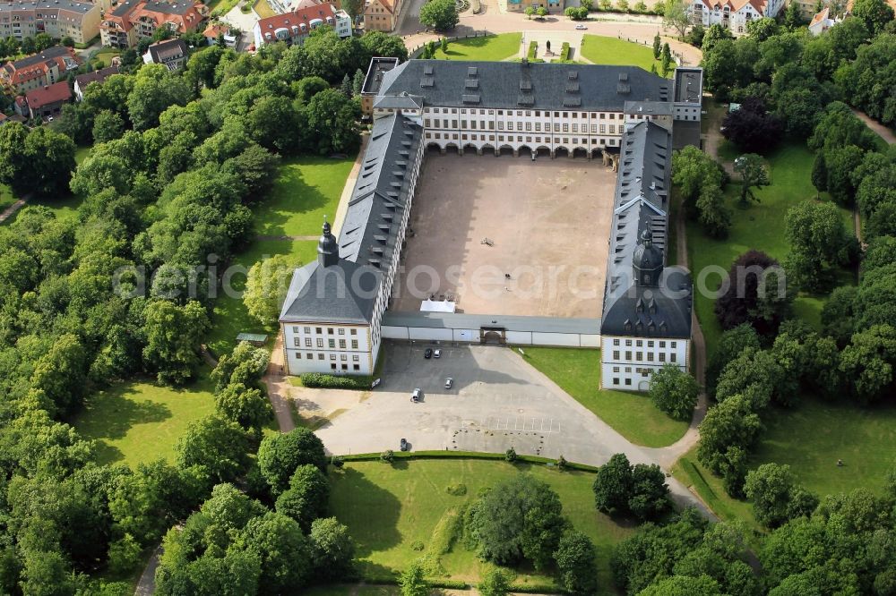 Aerial photograph Gotha - Ccastle Friedenstein in Gotha in Thuringia