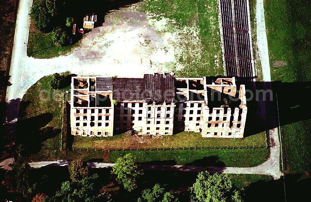 Zerbst / Sachsen-Anhalt from above - Schloßruine Zerbst Förderverein Schloss Zerbst e.V. Markt 6 D-39261 Zerbst / Anhalt Telefon: 03923 787657 (Wolfgang Gerber) oder 0179 7282023 (mobil) E-Mail: info@schloss-zerbst-ev.de