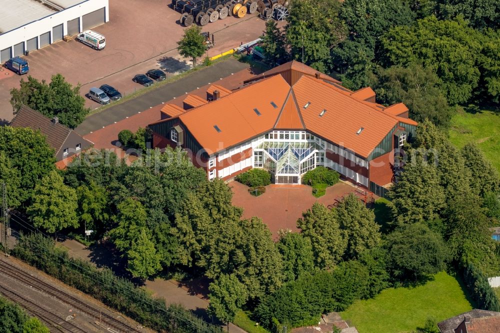 Aerial photograph Haltern am See - School building of the Joseph-Hennewig-Schule in Haltern am See in the state North Rhine-Westphalia