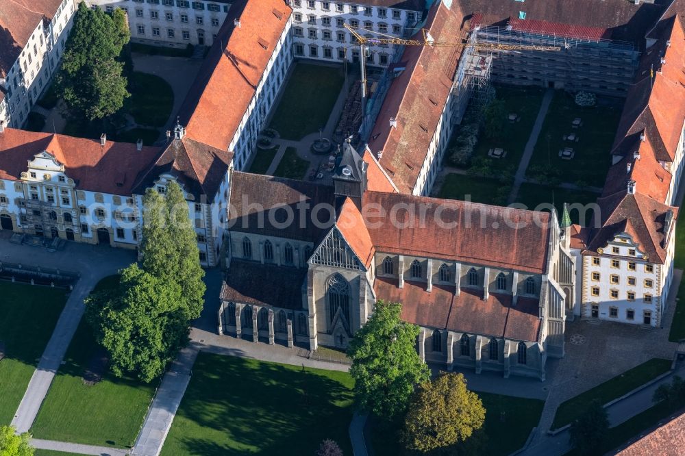 Salem from the bird's eye view: School building of the Schule Schloss Salem in Salem in the state Baden-Wurttemberg, Germany