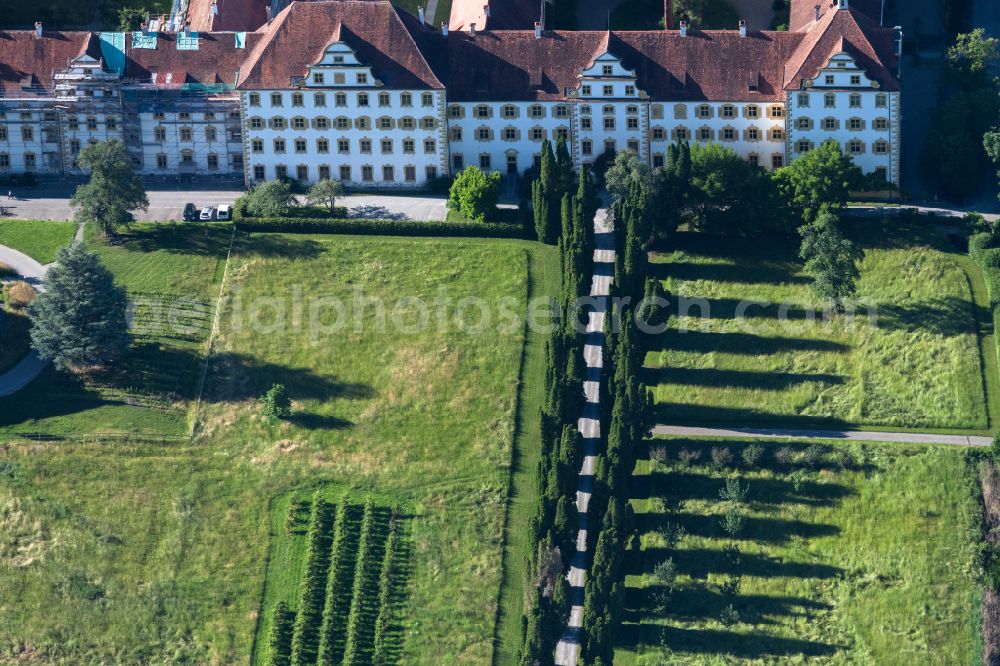 Salem from the bird's eye view: School building of the Schule Schloss Salem in Salem in the state Baden-Wurttemberg, Germany