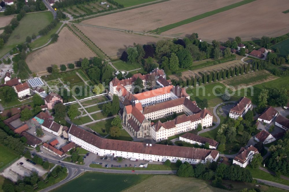 Aerial photograph Salem - School building of the Schule Schloss Salem on Schlossbezirk in the district Stefansfeld in Salem in the state Baden-Wuerttemberg