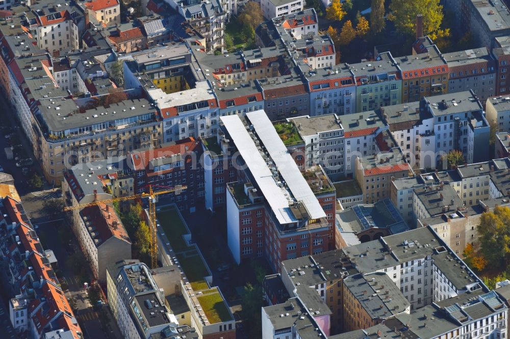 Aerial image Berlin - School of the linguistic school of the did German institute of Berlin in the district middle in Berlin, Germany