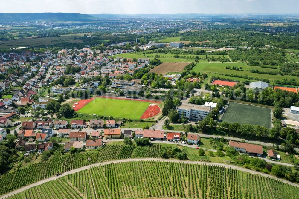 Korb from above - Campus of Kepler School Primary and Secondary School in basket in the State of Baden-Wuerttemberg