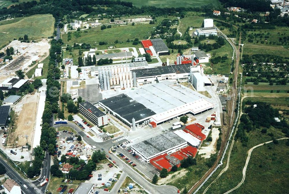 Frankfurt / Oder from above - Schultheiss-Brauerei in der Lebusser Chaussee3 in 15234 Frankfurt / Oder.