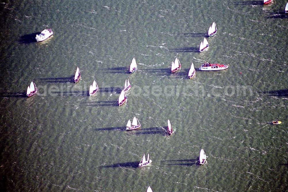 Schwerin / Mecklenburg Vorpommern from above - 