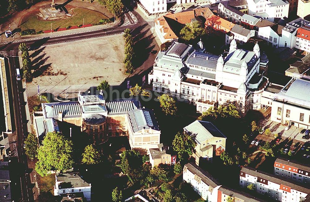 Schwerin / Mecklenburg Vorpommern from above - 