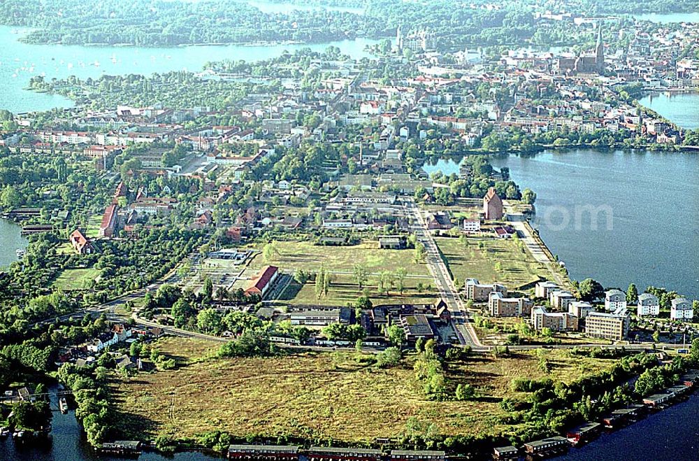 Aerial photograph Schwerin / Mecklenburg Vorpommern - 